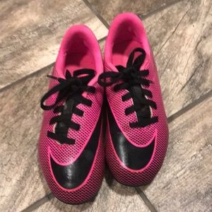 girls Nike soccer, tball or softball cleats
